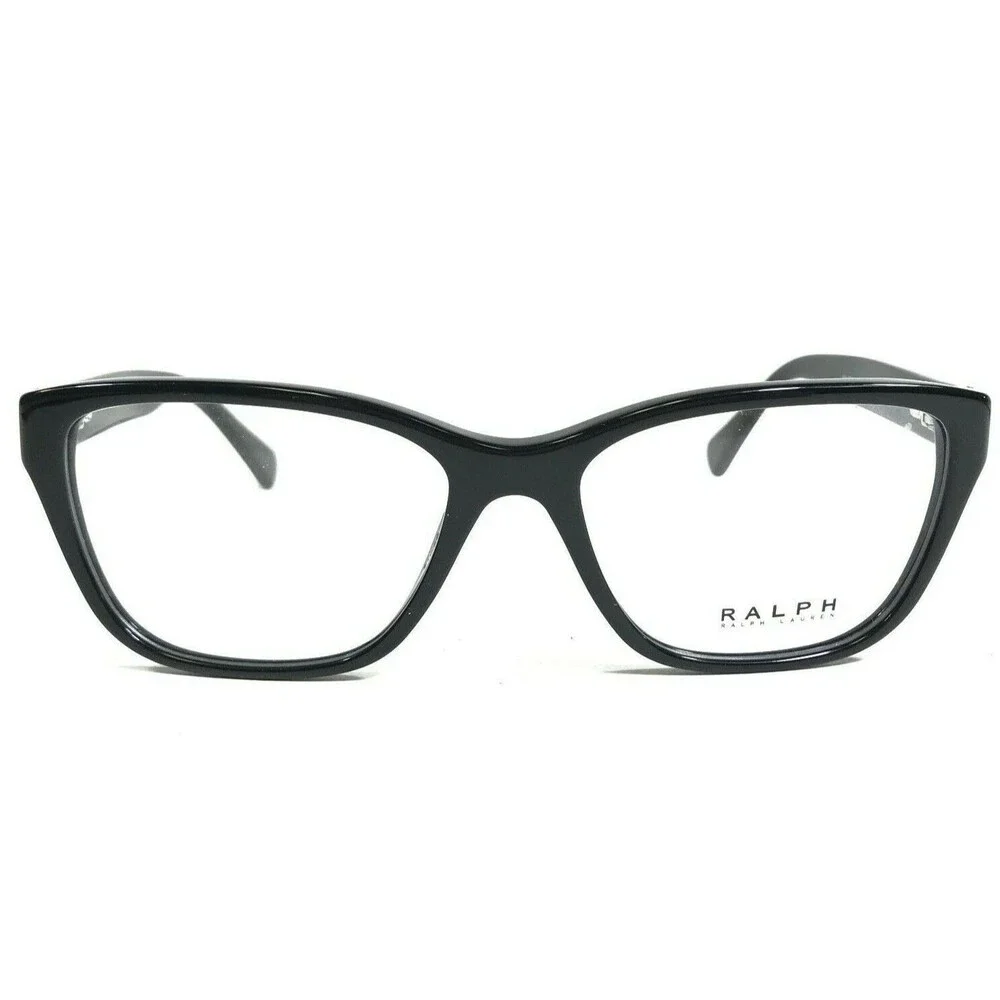 Ralph Lauren Eyeglasses Frames RA 7063 1423 Shiny Black Cat Eye 53-16-135